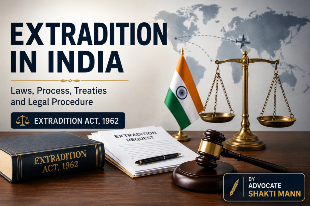 Extradition in India Meaning, Process, Extradition Act, 1962, Treaties, Bail & Important Judgments